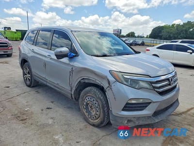 Czwarte zdjęcie samochodu z boku: 2017 HONDA PILOT EX VIN:5FNYF6H37HB029771 - miniatura