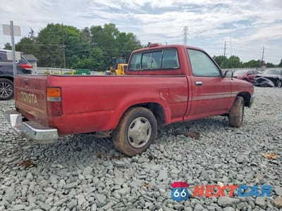 Trzecie zdjęcie samochodu z tyłu: 1994 TOYOTA PICKUP 1/2 TON SHORT WHEELBASE DX VIN:4TARN81P7RZ278370 - miniatura