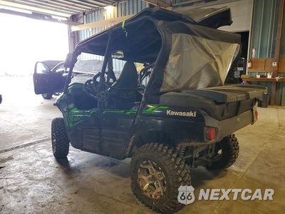 Trzecie zdjęcie samochodu z tyłu: 2020 KAWASAKI TERYX4 UTILITY VEHICLE VIN:JKBRTCG14LB523048 - miniatura