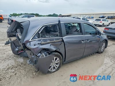 Trzecie zdjęcie samochodu z tyłu: 2018 HONDA ODYSSEY SE VIN:5FNRL5H36GB137028 - miniatura