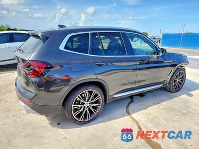 Trzecie zdjęcie samochodu z tyłu: 2024 BMW X3 SDRIVE30I VIN:WBX47DP00RN280600 - miniatura