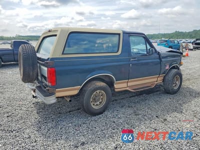 Trzecie zdjęcie samochodu z tyłu: 1995 FORD BRONCO U100 VIN:1FMEU15N6SLA76775 - miniatura