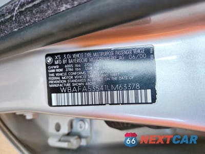 Zdjęcie 14 z 14 samochodu: 2001 BMW X5 3.0I VIN:WBAFA53541LM63378 - miniatura