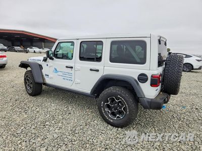 Drugie zdjęcie samochodu z przodu: 2022 JEEP WRANGLER UNLIMITED RUBICON 4XE VIN:1C4JJXR65NW110662 - miniatura