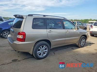 Trzecie zdjęcie samochodu z tyłu: 2007 TOYOTA HIGHLANDER HYBRID VIN:JTEEW21A070037661 - miniatura