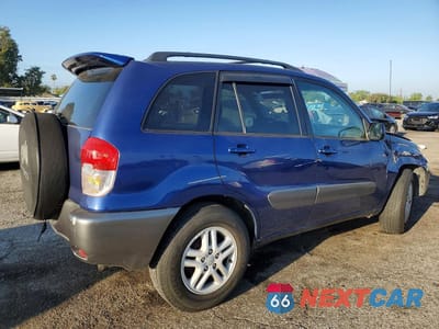 Trzecie zdjęcie samochodu z tyłu: 2002 TOYOTA RAV4 BASE VIN:JTEGH20V226001323 - miniatura