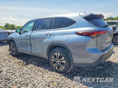 Drugie zdjęcie samochodu z przodu: 2024 TOYOTA HIGHLANDER XLE VIN:5TDKDRAH2RS542121 - miniatura