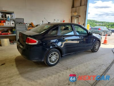 Trzecie zdjęcie samochodu z tyłu: 2009 FORD FOCUS SE VIN:1FAHP35N39W246805 - miniatura