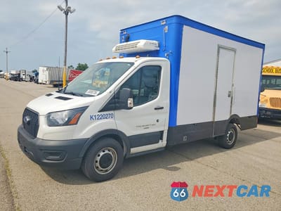 2023 FORD TRANSIT REFRIGERATED BOX TRUCK 1FDBW5ZG2PKA23701 - główne zdjęcie licytacji z USA - miniatura