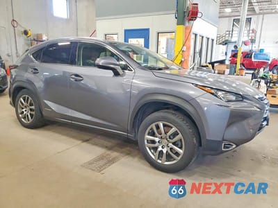 Czwarte zdjęcie samochodu z boku: 2015 LEXUS NX 300H VIN:JTJBJRBZ1F2027630 - miniatura