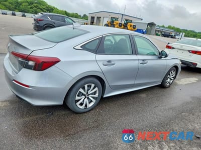Trzecie zdjęcie samochodu z tyłu: 2025 HONDA CIVIC LX VIN:2HGFE2F26SH604491 - miniatura