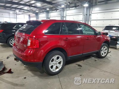 Trzecie zdjęcie samochodu z tyłu: 2014 FORD EDGE SEL VIN:2FMDK4JC6EBB30510 - miniatura