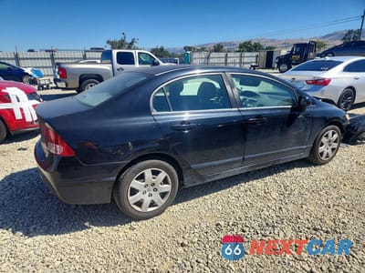 Trzecie zdjęcie samochodu z tyłu: 2008 HONDA CIVIC LX VIN:2HGFA16578H324605 - miniatura