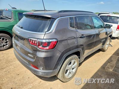 Trzecie zdjęcie samochodu z tyłu: 2021 JEEP COMPASS LATITUDE VIN:3C4NJDBB1MT511959 - miniatura
