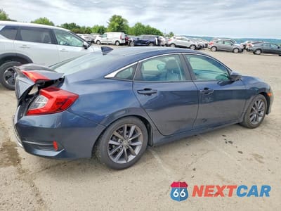 Trzecie zdjęcie samochodu z tyłu: 2019 HONDA CIVIC EX VIN:19XFC1F36KE213408 - miniatura