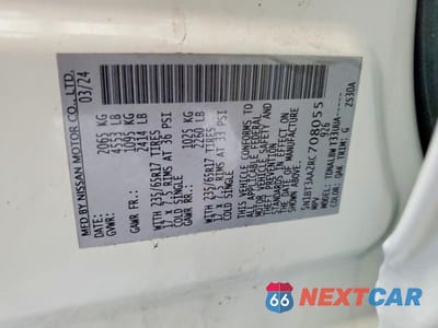 Zdjęcie 14 z 14 samochodu: 2024 NISSAN ROGUE S VIN:5N1BT3AA2RC708055 - miniatura