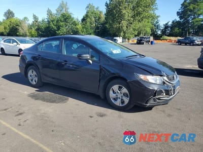 Czwarte zdjęcie samochodu z boku: 2015 HONDA CIVIC LX VIN:2HGFB2E50FH530933 - miniatura
