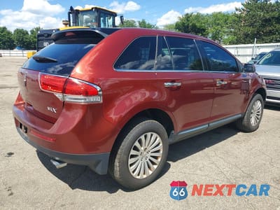 Trzecie zdjęcie samochodu z tyłu: 2014 LINCOLN MKX VIN:2LMDJ6JK3EBL01255 - miniatura