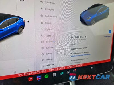 Zdjęcie 9 z 12 samochodu: 2018 TESLA MODEL 3 VIN:5YJ3E1EA1JF027104 - miniatura
