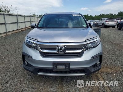 Czwarte zdjęcie samochodu z boku: 2021 HONDA PILOT EXL VIN:5FNYF6H54MB082505 - miniatura