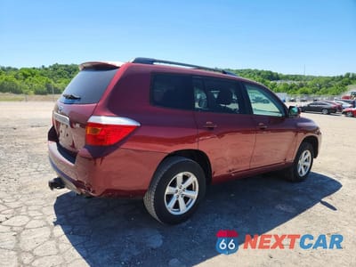 Trzecie zdjęcie samochodu z tyłu: 2008 TOYOTA HIGHLANDER BASE VIN:JTEDS41A982016462 - miniatura