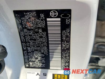 Zdjęcie 12 z 12 samochodu: 2017 TOYOTA PRIUS TWO VIN:JTDKBRFUXH3553945 - miniatura