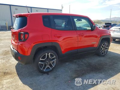 Trzecie zdjęcie samochodu z tyłu: 2021 JEEP RENEGADE SPORT/UPLAND/JEEPSTER VIN:ZACNJDAB8MPM29782 - miniatura