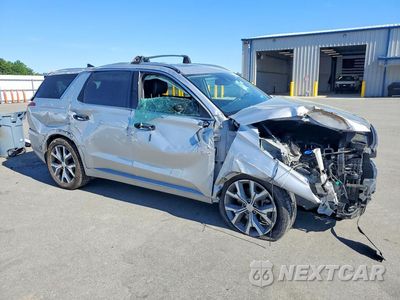 Czwarte zdjęcie samochodu z boku: 2022 HYUNDAI PALISADE LIMITED VIN:KM8R5DHE6NU412063 - miniatura