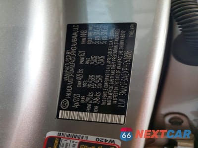 Zdjęcie 13 z 13 samochodu: 2023 HYUNDAI TUCSON SEL VIN:5NMJF3AEXPH263928 - miniatura