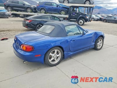 Trzecie zdjęcie samochodu z tyłu: 1999 MAZDA MX-5 MIATA VIN:JM1NB3535X0131049 - miniatura