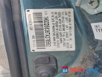 Zdjęcie 13 z 13 samochodu: 1996 HONDA ACCORD LX/EX VIN:1HGCD5636TA278563 - miniatura