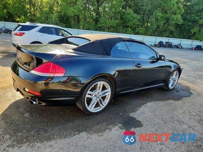 Trzecie zdjęcie samochodu z tyłu: 2006 BMW 650 I VIN:WBAEK13486CN76024 - miniatura