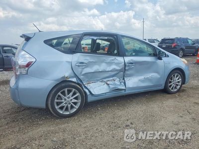 Trzecie zdjęcie samochodu z tyłu: 2014 TOYOTA PRIUS V FIVE VIN:JTDZN3EU1EJ005859 - miniatura