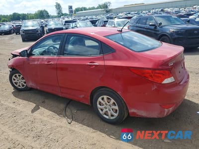 Drugie zdjęcie samochodu z przodu: 2013 HYUNDAI ACCENT GLS VIN:KMHCT4AE3DU385134 - miniatura