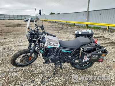 Trzecie zdjęcie samochodu z tyłu: 2023 ROYAL ENFIELD MOTORS SCRAM 411 VIN:ME3GFM24XPK402006 - miniatura
