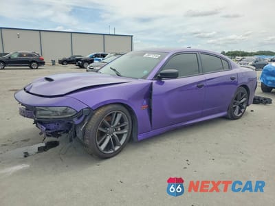 2019 DODGE CHARGER SCAT PACK 2C3CDXGJ1KH661919 - główne zdjęcie licytacji z USA - miniatura