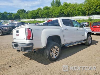 Trzecie zdjęcie samochodu z tyłu: 2017 GMC CANYON SLT VIN:1GTG6DEN2H1218617 - miniatura
