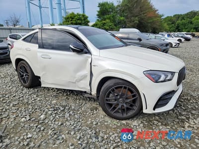 Czwarte zdjęcie samochodu z boku: 2021 MERCEDES-BENZ GLE COUPE AMG 53 4MATIC VIN:4JGFD6BBXMA551354 - miniatura