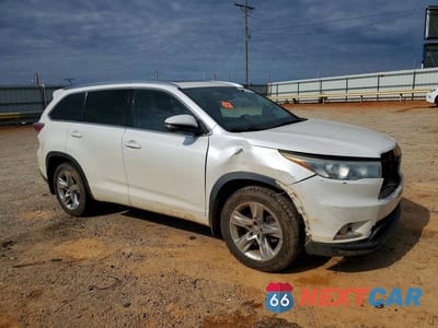 Czwarte zdjęcie samochodu z boku: 2015 TOYOTA HIGHLANDER LIMITED PLATINUM VIN:5TDDKRFHXFS212522 - miniatura