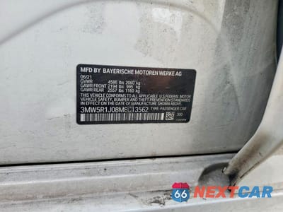 Zdjęcie 12 z 12 samochodu: 2021 BMW 330I VIN:3MW5R1J08M8C13562 - miniatura