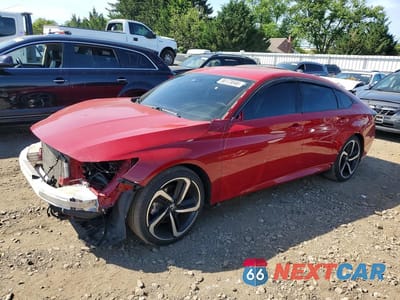 2021 HONDA ACCORD SPORT SE 1HGCV1F44MA044597 - główne zdjęcie licytacji z USA - miniatura