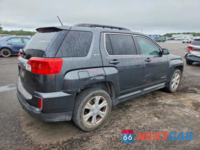 Trzecie zdjęcie samochodu z tyłu: 2017 GMC TERRAIN SLE VIN:2GKALNEK2H6130274 - miniatura
