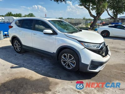 Czwarte zdjęcie samochodu z boku: 2021 HONDA CR-V EXL VIN:5J6RW1H82MA003627 - miniatura