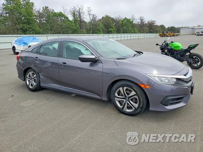 Czwarte zdjęcie samochodu z boku: 2016 HONDA CIVIC LX VIN:19XFC2F53GE206513 - miniatura