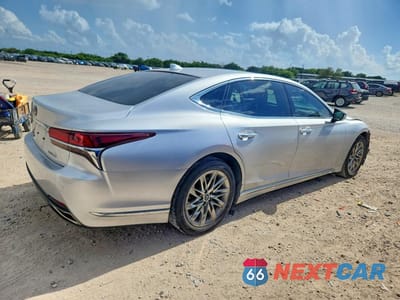 Trzecie zdjęcie samochodu z tyłu: 2018 LEXUS LS 500 BASE VIN:JTHB51FF7J5004352 - miniatura