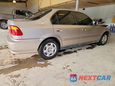 Trzecie zdjęcie samochodu z tyłu: 2000 HONDA CIVIC EX VIN:1HGEJ8649YL042030 - miniatura