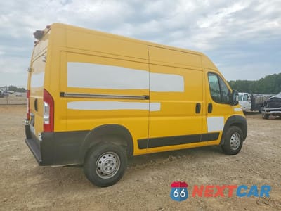 Trzecie zdjęcie samochodu z tyłu: 2023 RAM PROMASTER 2500 DELIVERY VAN VIN:3C6LRVCG6PE545444 - miniatura