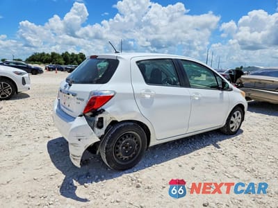 Trzecie zdjęcie samochodu z tyłu: 2012 TOYOTA YARIS 5-DOOR LE VIN:JTDKTUD39CD519329 - miniatura
