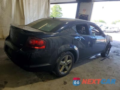 Trzecie zdjęcie samochodu z tyłu: 2012 DODGE AVENGER SXT VIN:1C3CDZCB8CN313795 - miniatura