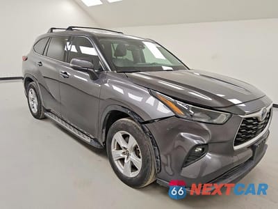 Czwarte zdjęcie samochodu z boku: 2022 TOYOTA HIGHLANDER HYBRID LE VIN:5TDZARAH5NS515707 - miniatura